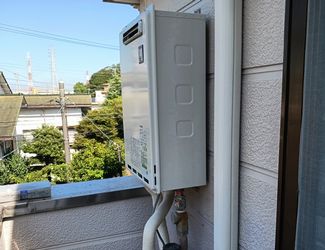 
OUR-1600からGS-1602W-1への給湯器交換事例工事後写真施工後
