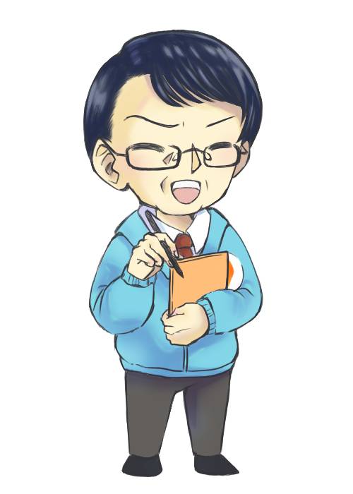 安達社長の立ち絵