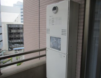 
給湯器交換工事をされた東京都立川市にお住まいのＫ様より工事後写真
