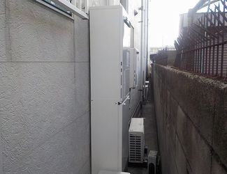 
給湯器交換工事をされた大阪市平野区にお住まいのＴ様より工事後写真
