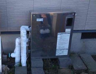 
給湯器交換工事をされた茨城県行方市にお住まいのＴ様より工事後写真
