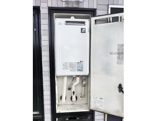東京ガスTP-SQ164R-1からパーパスGS-1600C-1(BL)へ給湯器交換の施工事例