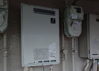 KG-E516RFWAからGS-1602W-1への給湯器交換事例