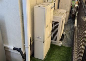 DS-107RSA-W6からGH-1210W6H BLへの給湯器交換事例工事前写真施工前
