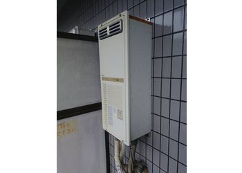 
OUR-161からGS-1602T-1への給湯器交換事例工事前写真施工前
