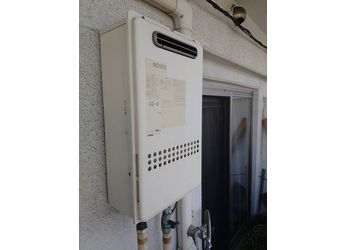 
不明からGS-2002W-1への給湯器交換事例工事前写真施工前
