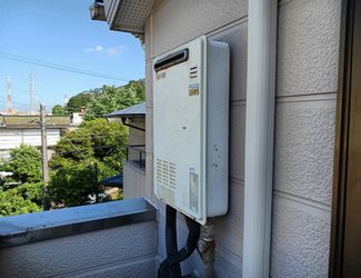 
OUR-1600からGS-1602W-1への給湯器交換事例工事前写真施工前

