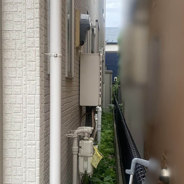 給湯器周囲の状況が分かる写真の撮り方OK版のイメージ