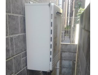 給湯器交換工事をされた東京都新宿区にお住まいのＭ様より工事後写真