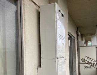 給湯器交換工事をされた東京都新宿区にお住まいのＴ様より工事後写真