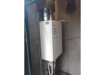 東京都港区にお住まいのＡ様からの給湯器とコンロの同時交換工事のコメント